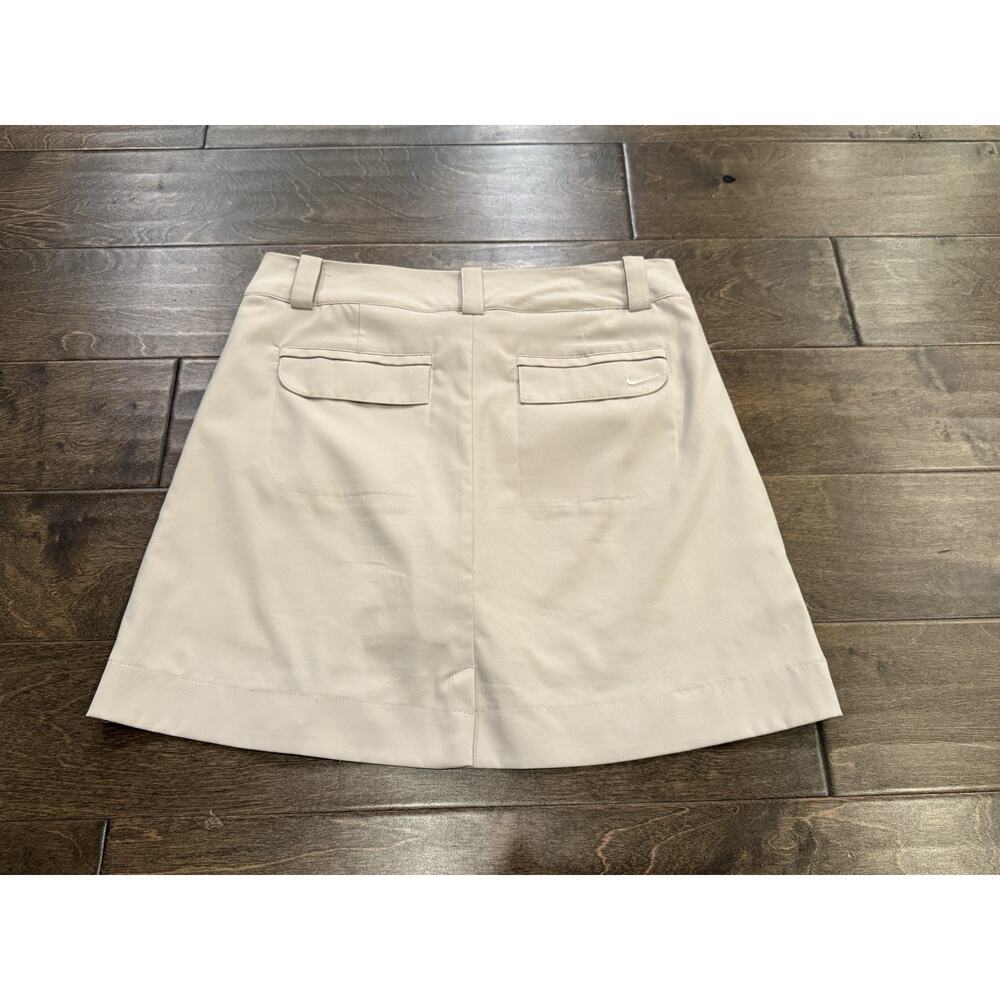Nike Skort Womens White A-Line Skirt Golf Dri-FIT Tour Performance Size 4 394663 - Picture 3 of 9